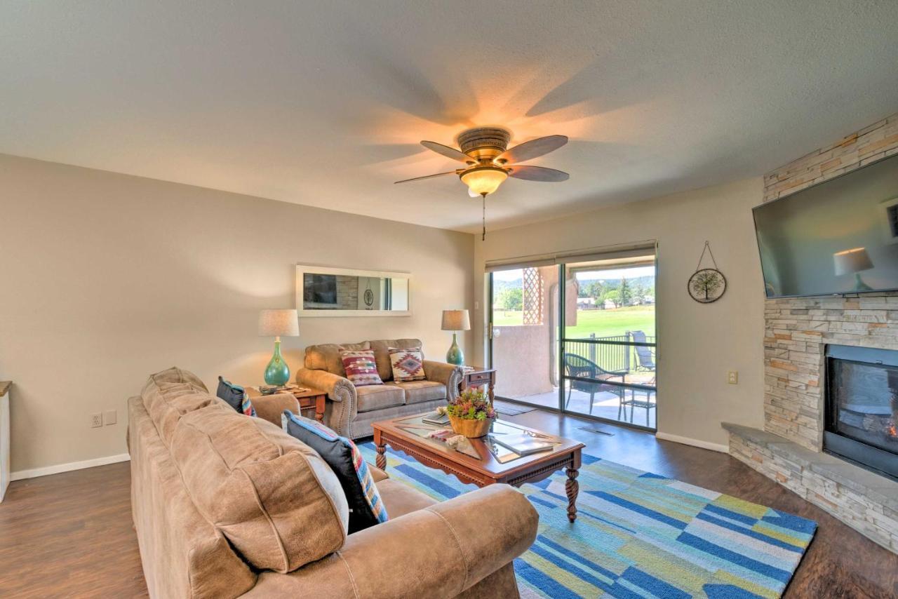Bright Ruidoso Condo With Deck And Golf Course Views! Zewnętrze zdjęcie
