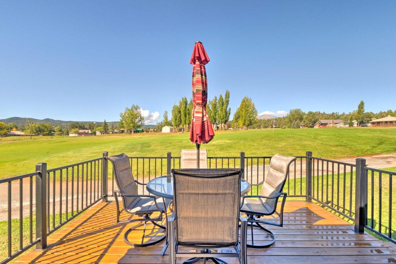 Bright Ruidoso Condo With Deck And Golf Course Views! Zewnętrze zdjęcie