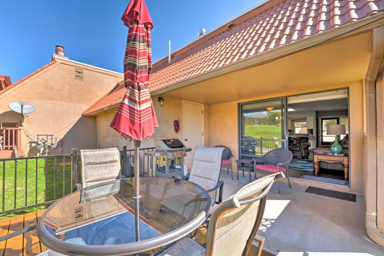 Bright Ruidoso Condo With Deck And Golf Course Views! Zewnętrze zdjęcie